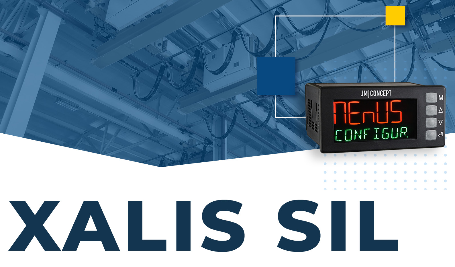 Our XALIS 1000SIL indicator for the industrial lifting market